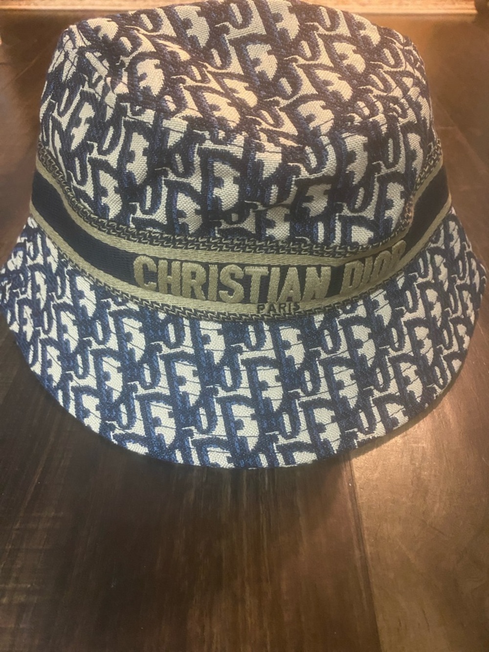 Christian Dior Bucket Hat Dior Oblique Jacquard Motif - Picture 8 of 11